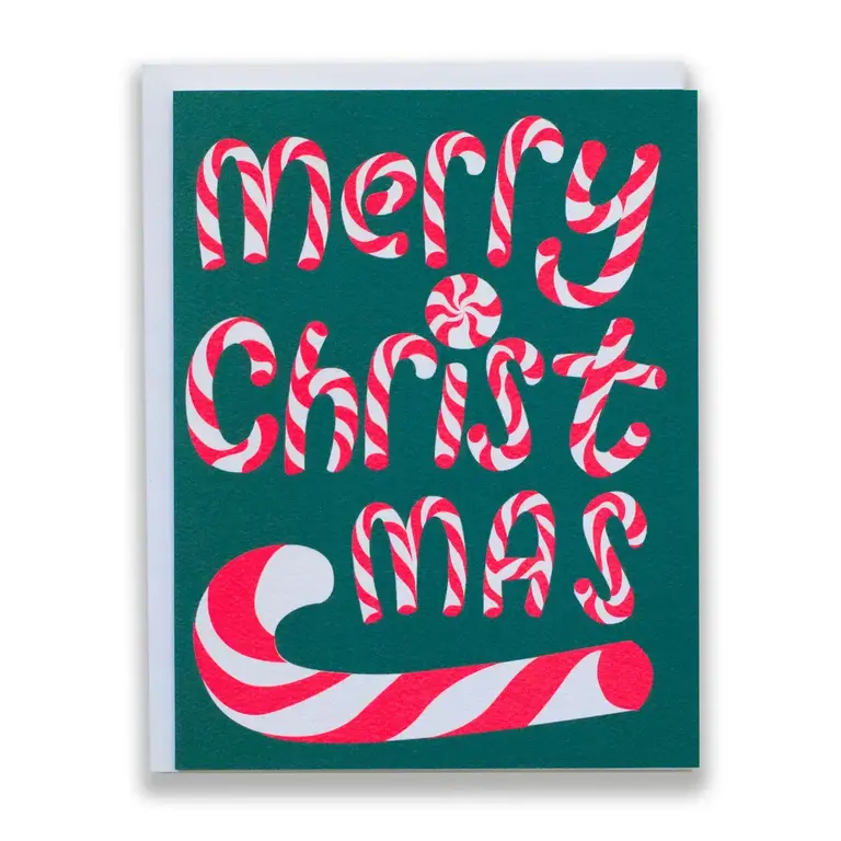 Banquet Workshop Banquet Workshop Christmas Candy Cane Card