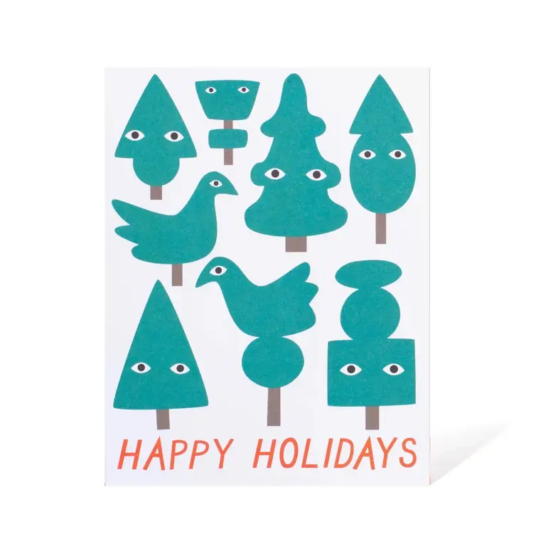 Banquet Workshop Banquet Workshop Topiary Holiday Card