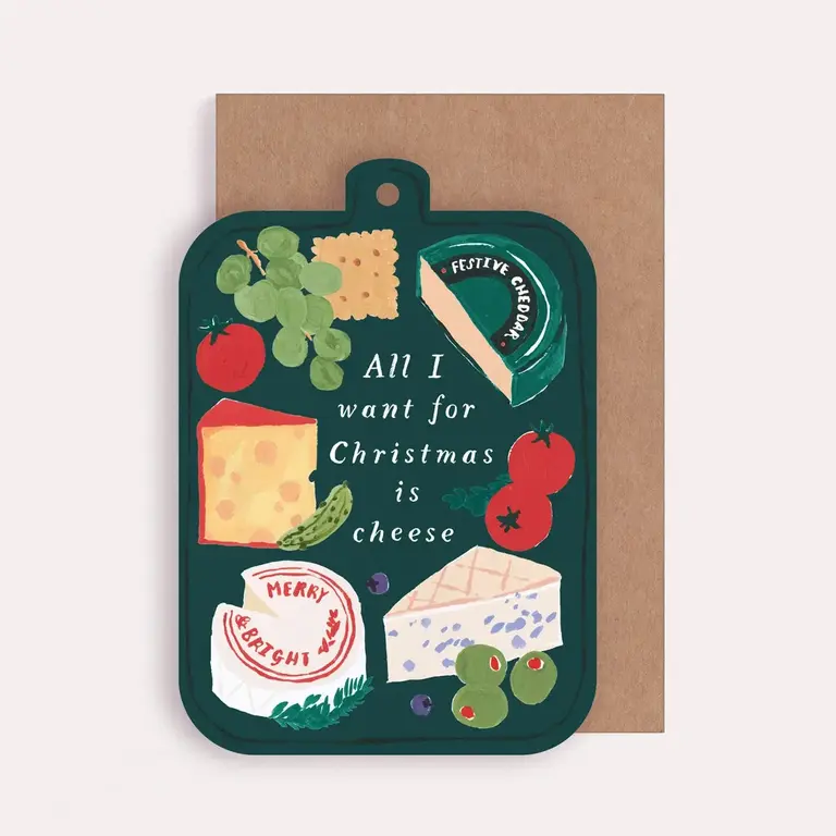 Sister Paper Sister Paper Cheeseboard Christmas Card