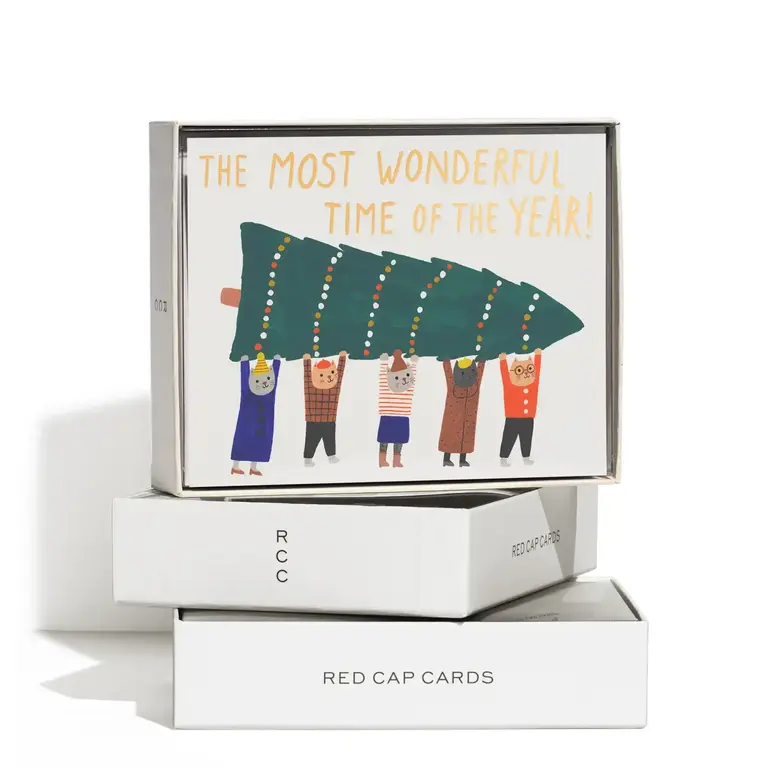 Red Cap Cards Red Cap Christmas Kitties Card Box/8