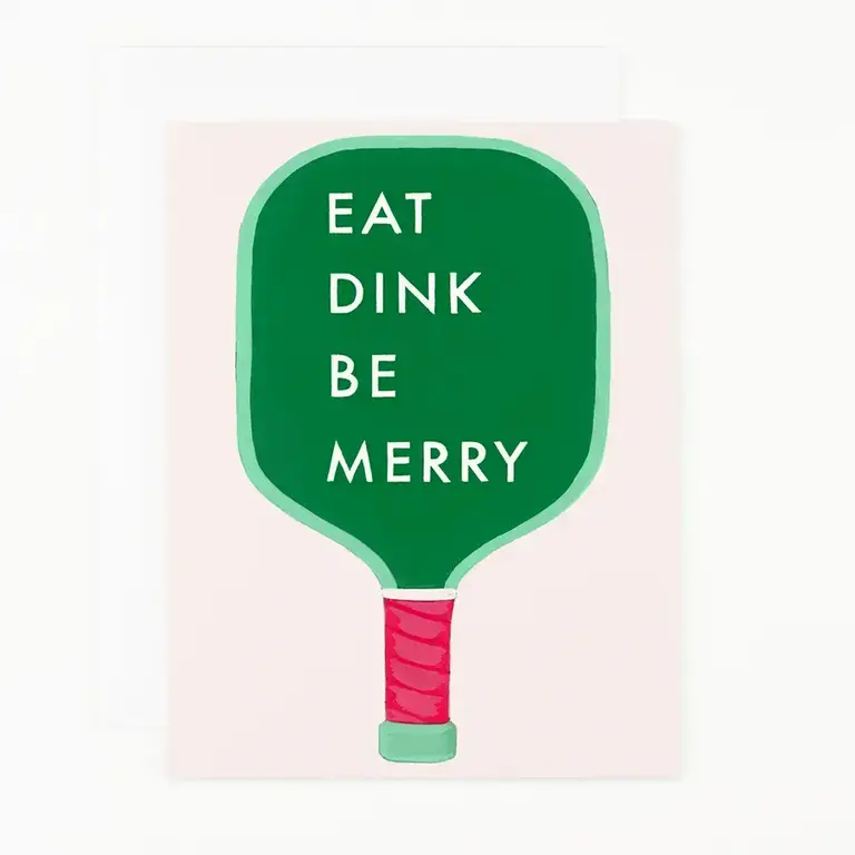 Dear Hancock Dear Hancock Eat Dink Be Merry Card  S/6