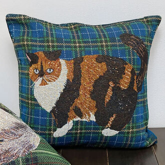 Hachi Japan Miyuki Matsuo Jacquard Cushion Cover Mugi 45cm