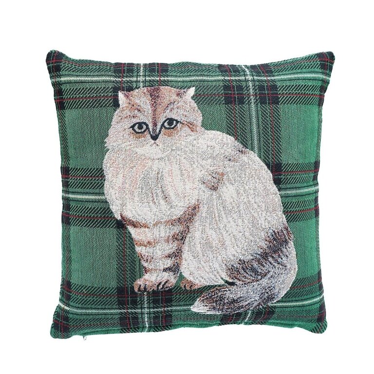 Hachi Japan Miyuki Matsuo Jacquard Cushion Cover Lin 45cm