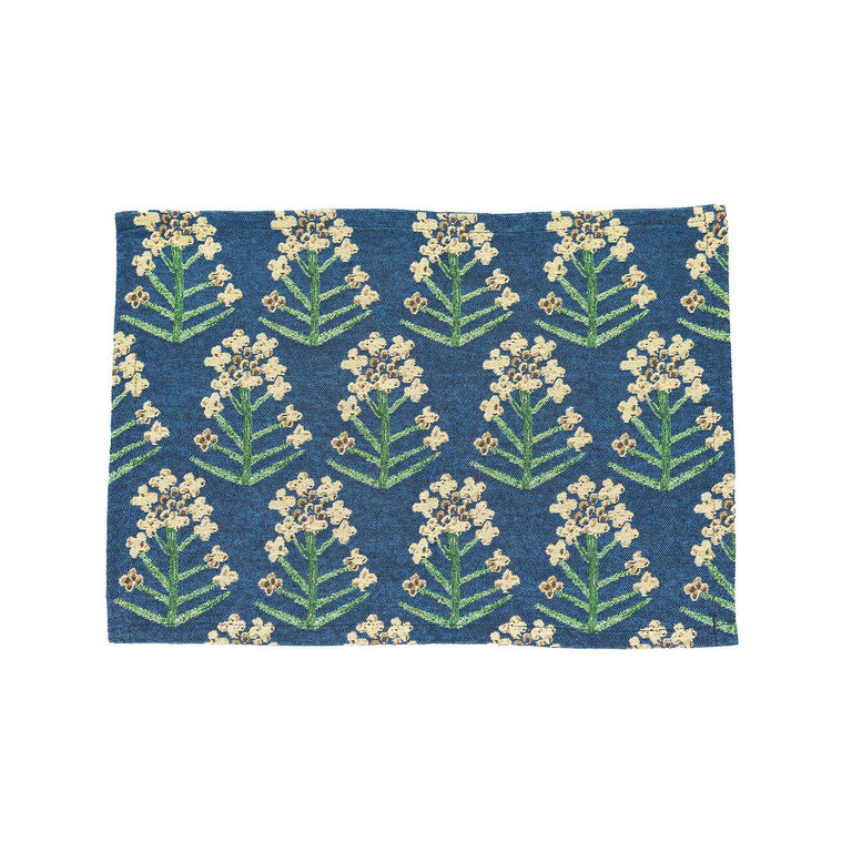 Hachi Japan Miyuki Matsuo Woven Jacquard Table Mat Nanohana 45x32.5cm