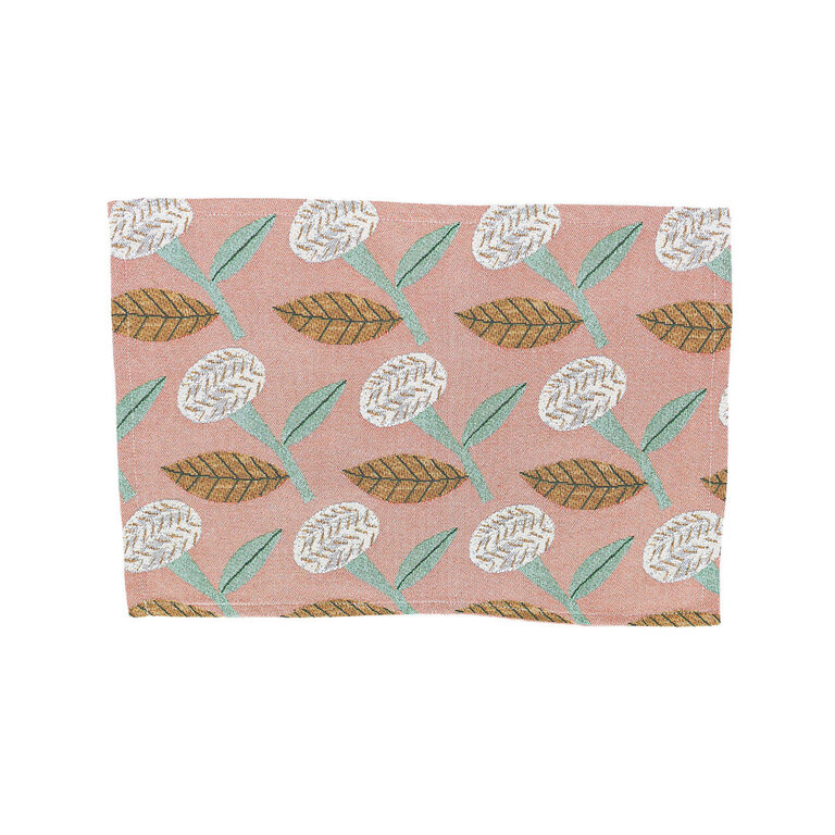 Hachi Japan Miyuki Matsuo Woven Jacquard Table Mat Ajisai 45x32.5cm