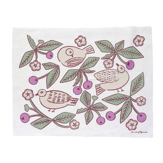 Hachi Japan Miyuki Matsuo Cotton Kitchen Cloth Bird (Beige)