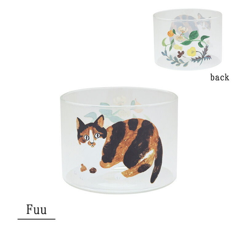 Miyuki Matsuo Heat Resistant Cat Tumbler (Short) Fuu