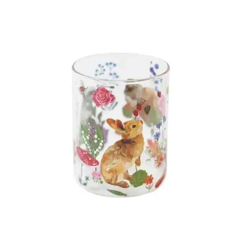 Nathalie Lete Heat Resistant Tall Tumbler Rabbits
