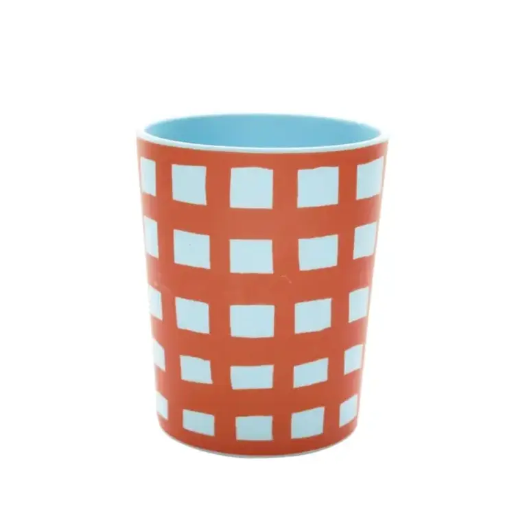Hachi Japan Sesame Japan Bamboo Tumbler Bold Check