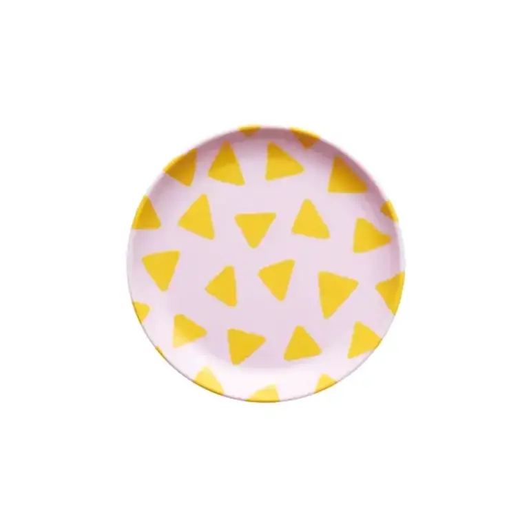 Hachi Japan Sesame Japan Bamboo Mini Plate Triangle