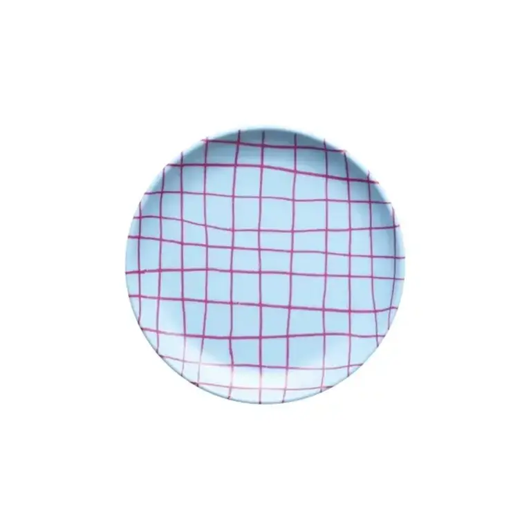 Hachi Japan Sesame Japan Bamboo Mini Plate Lines