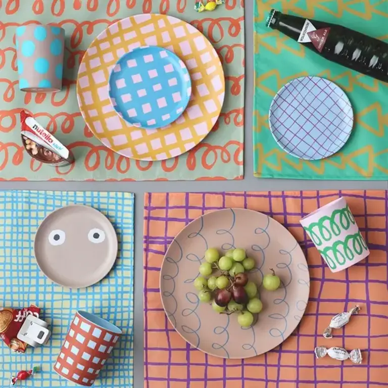 Hachi Japan Sesame Japan Placemat Wide Lines