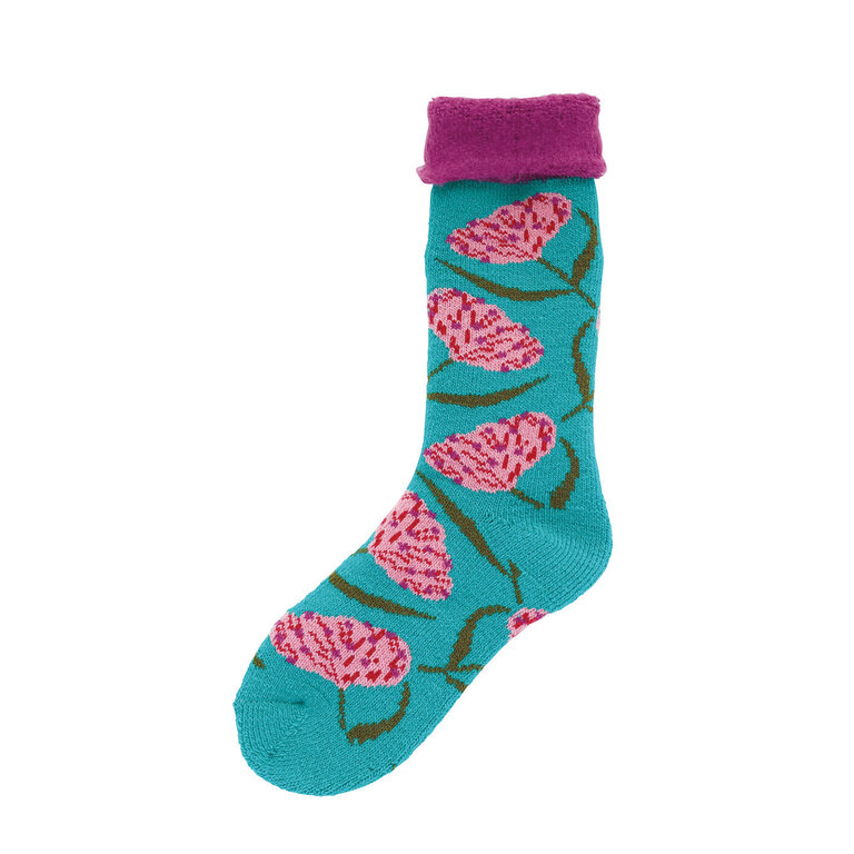 Hachi Japan Miyuki Matsuo Cozy Fleece Lined House Socks
