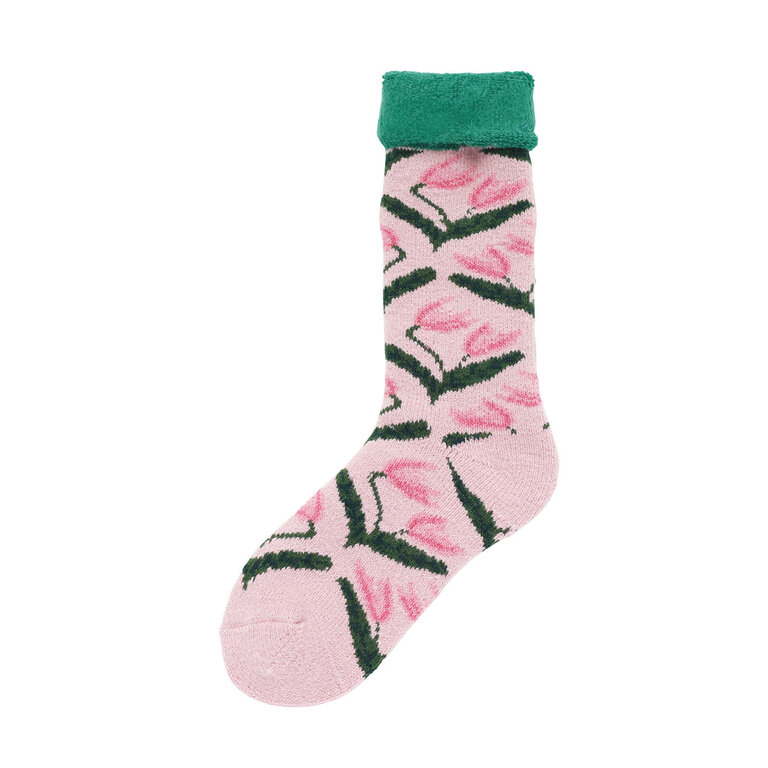 Hachi Japan Miyuki Matsuo Cozy Fleece Lined House Socks
