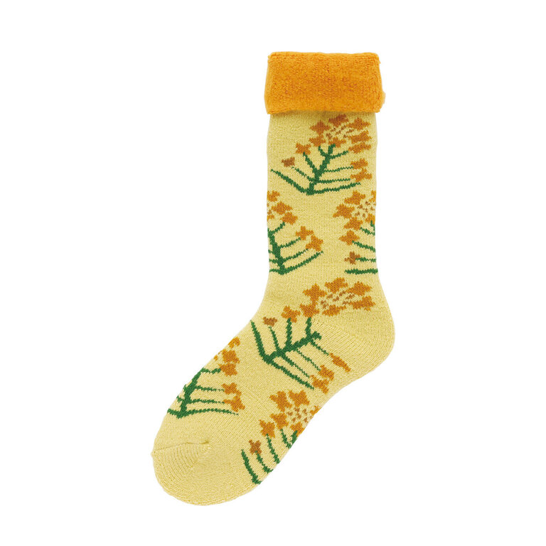 Hachi Japan Miyuki Matsuo Cozy Fleece Lined House Socks