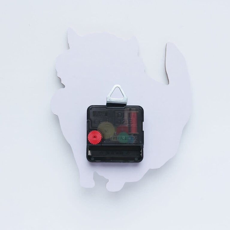 Hachi Japan Matsuo Miyuki Diecut Cat Wall Clock