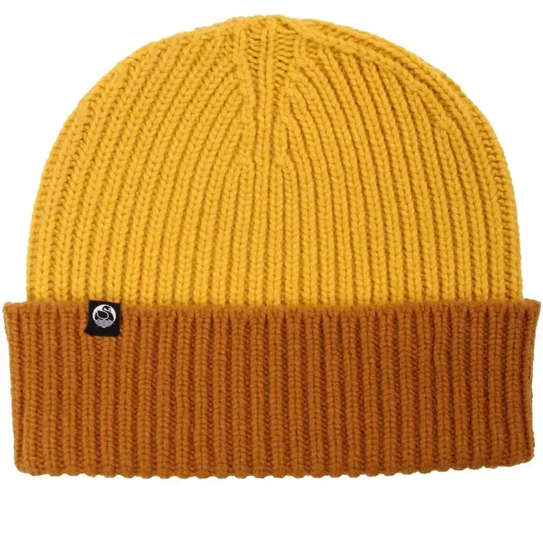 Danefae Danefae Warm Thoughts Merino Beanie Yellow/Ochre