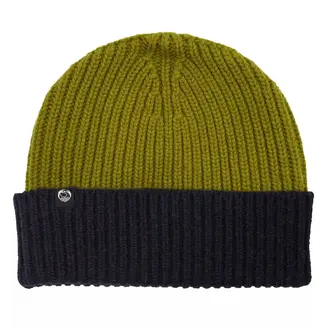 Danefae Danefae Warm Thoughts Merino Beanie Olive/Navy