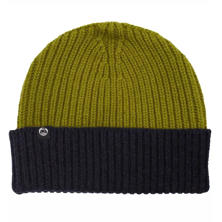 Danefae Danefae Warm Thoughts Merino Beanie Olive/Navy