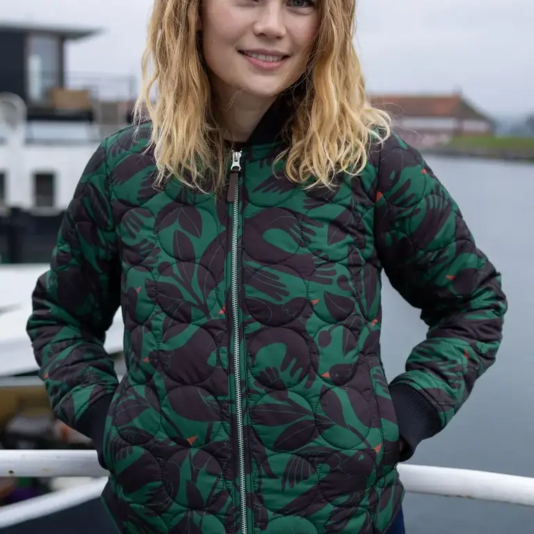 Danefae Danecando Thermal Winter Jacket Dark Pine Bird