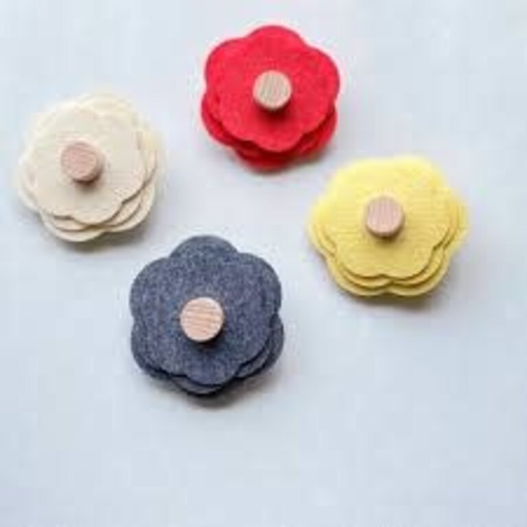 Sunaolab Sunaolab Flower Coaster Set/3