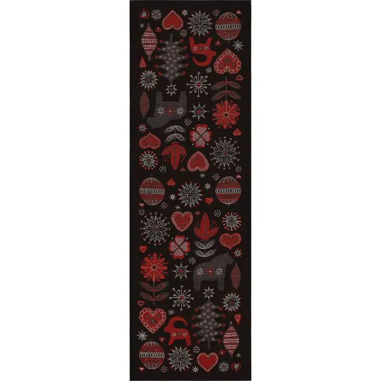 Ekelund Ekelund Julnatt Woven Table Runner 35x120