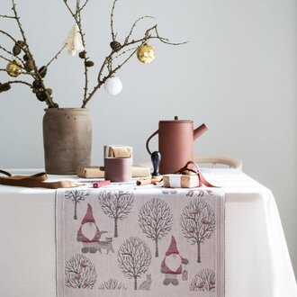 Ekelund Ekelund Tomteliv Heritage Woven Table Runner 35x120cm