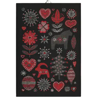 Ekelund Ekelund Julnatt Heritage Woven Tea Towel 35x50cm