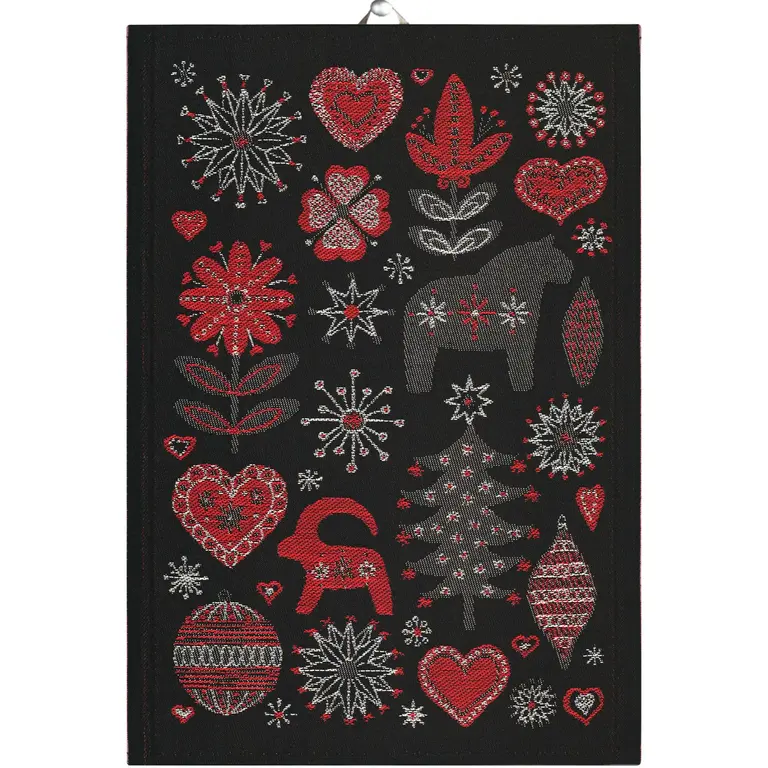 Ekelund Ekelund Julnatt Heritage Woven Tea Towel 35x50cm