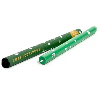Not The Girl NTG Advent Countdown Candle Fir Green