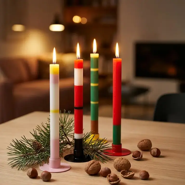 Not The Girl NTG Greeting Candle Santa Claus