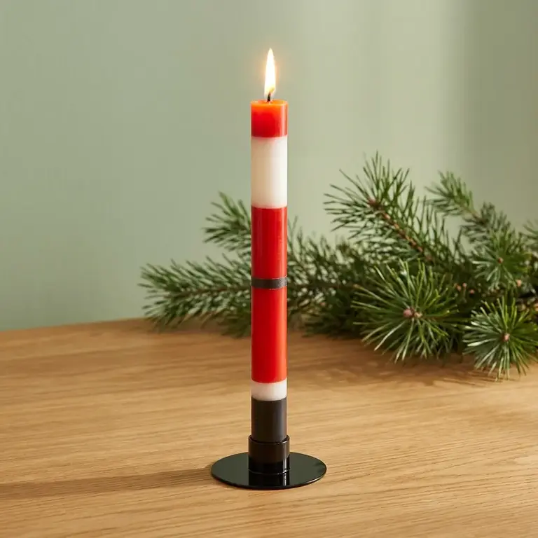 Not The Girl NTG Greeting Candle Santa Claus
