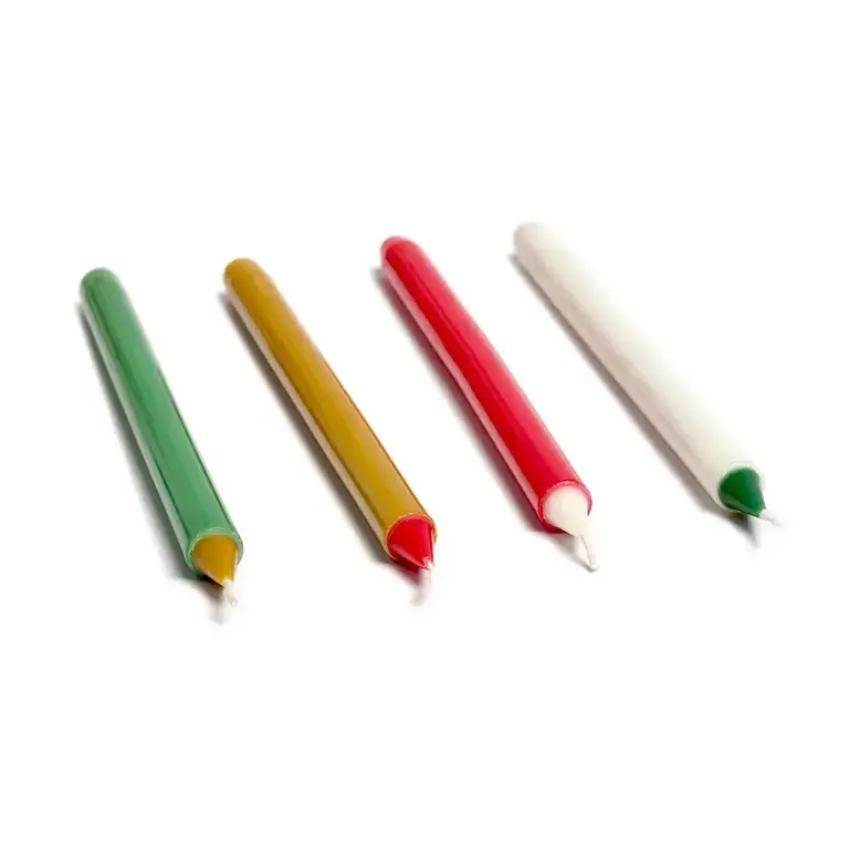 Not The Girl NTG  Cap Candles Christmas Mix S/4 13mm