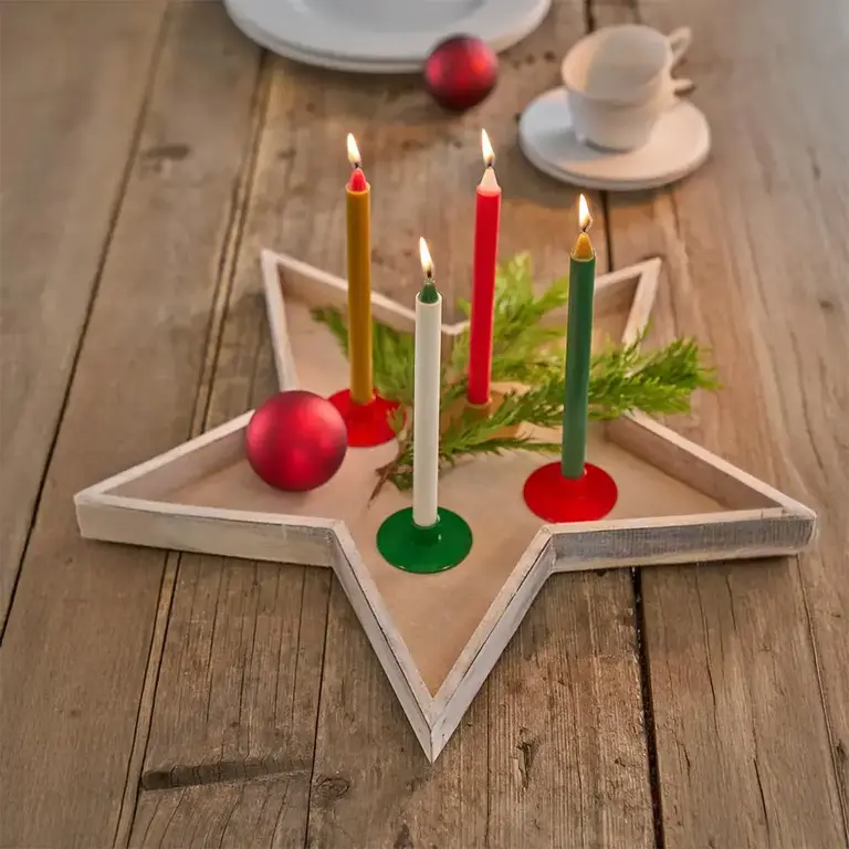 Not The Girl NTG  Cap Candles Christmas Mix S/4 13mm