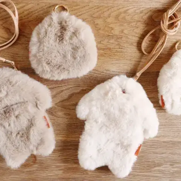 Creative Co Creative Co. Fluffy Yeti Shoulder Pouch