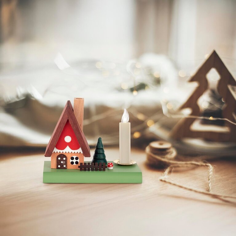 DS German Folktale  Räuchhaus (Incense) w Candle
