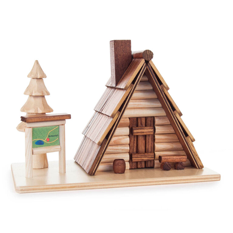 DS German Smoking (Incense) House Ski Hut