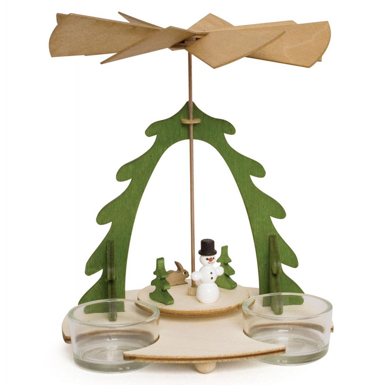 DS German Do it Yourself Pyramid Kit Snowman