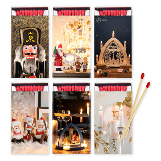 DS Large German Holiday Matches (Assorted)