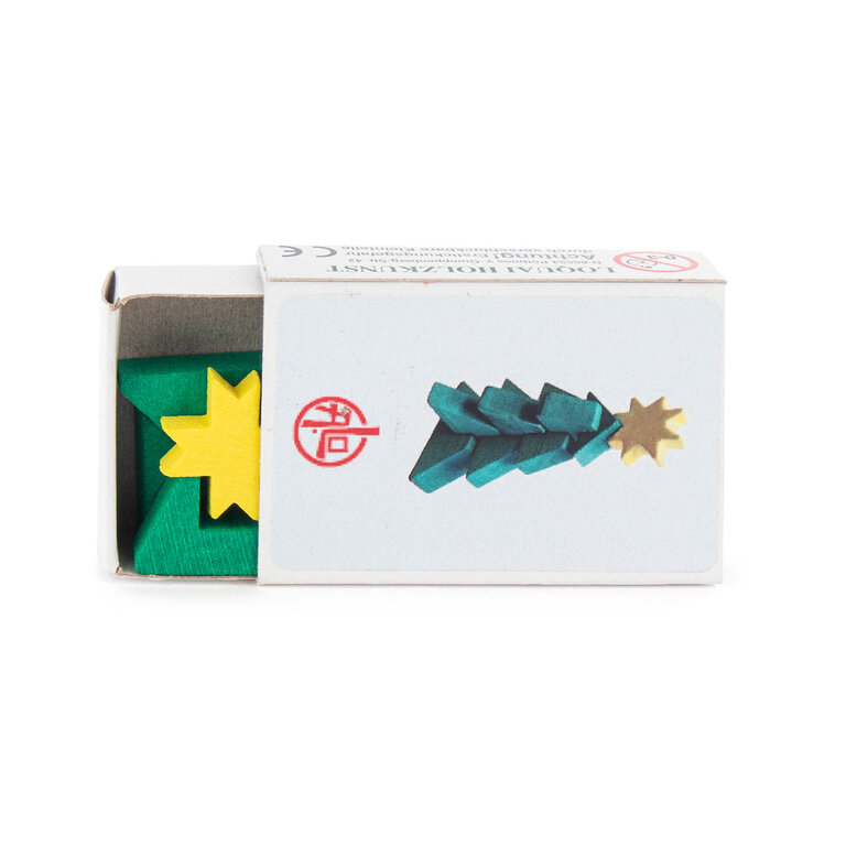 DS German Matchbox Mini Christmas Tree Set