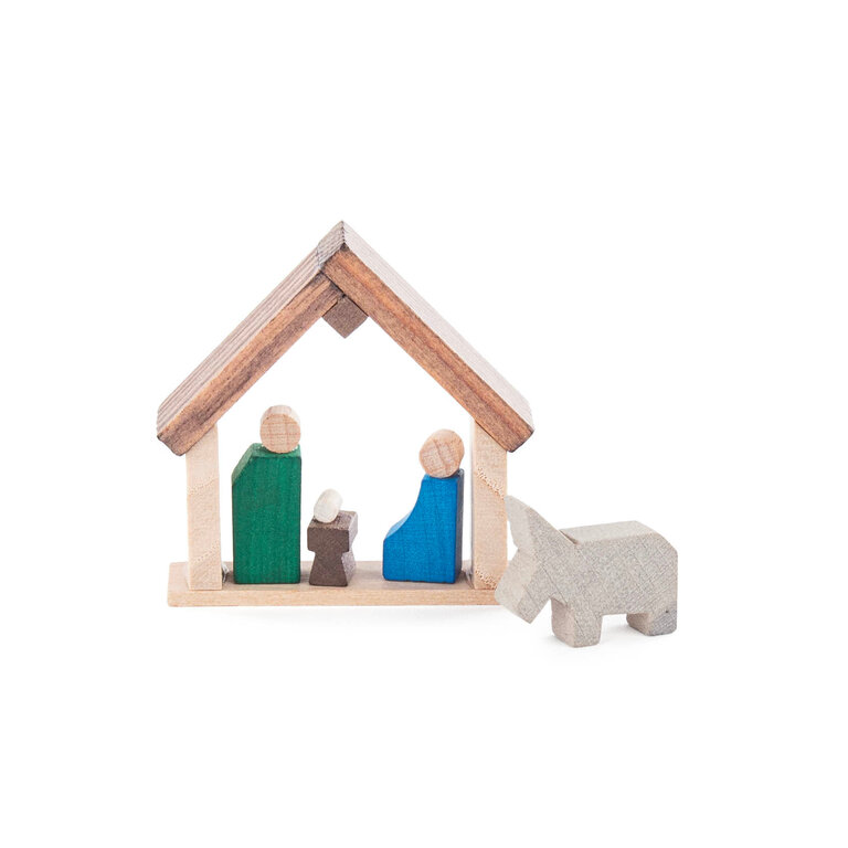DS German Matchbox Mini Christmas Nativity Set