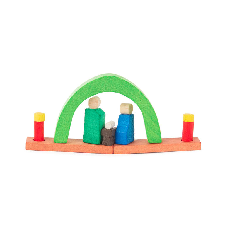 DS German Matchbox Mini Candle Arch
