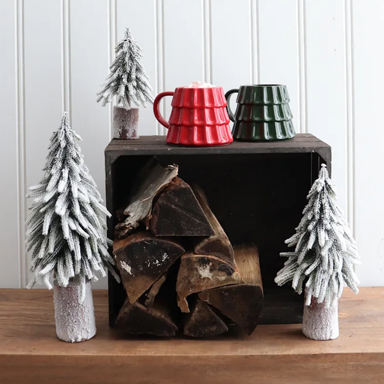 Harman Ceramic Tree Mug Green
