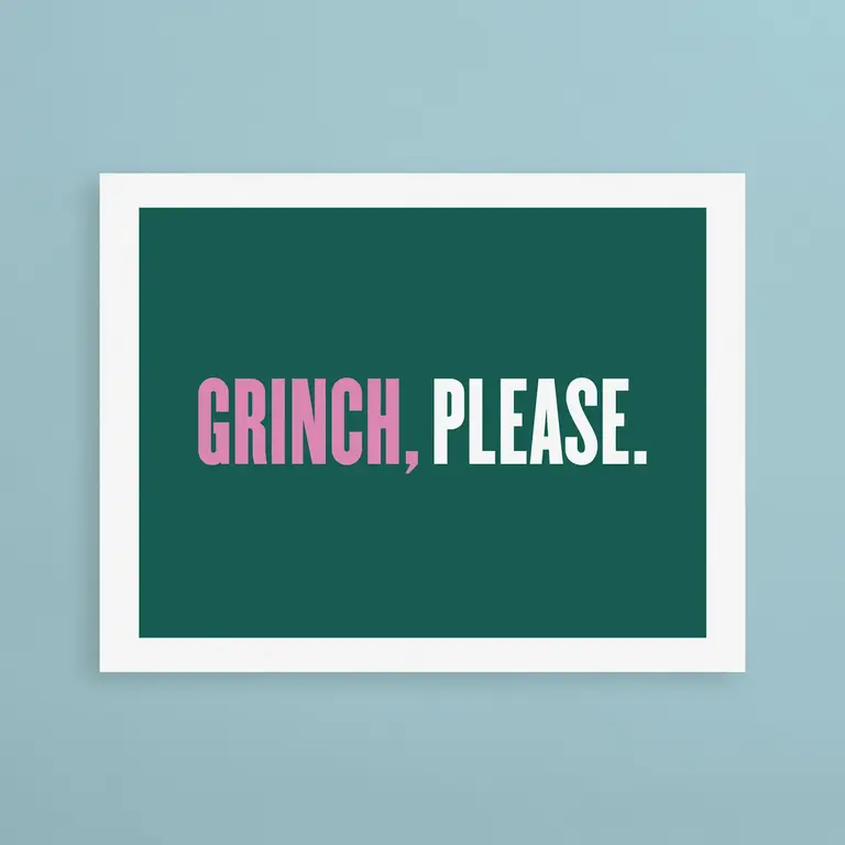 Paper E Clips PEC -  Grinch Please Card
