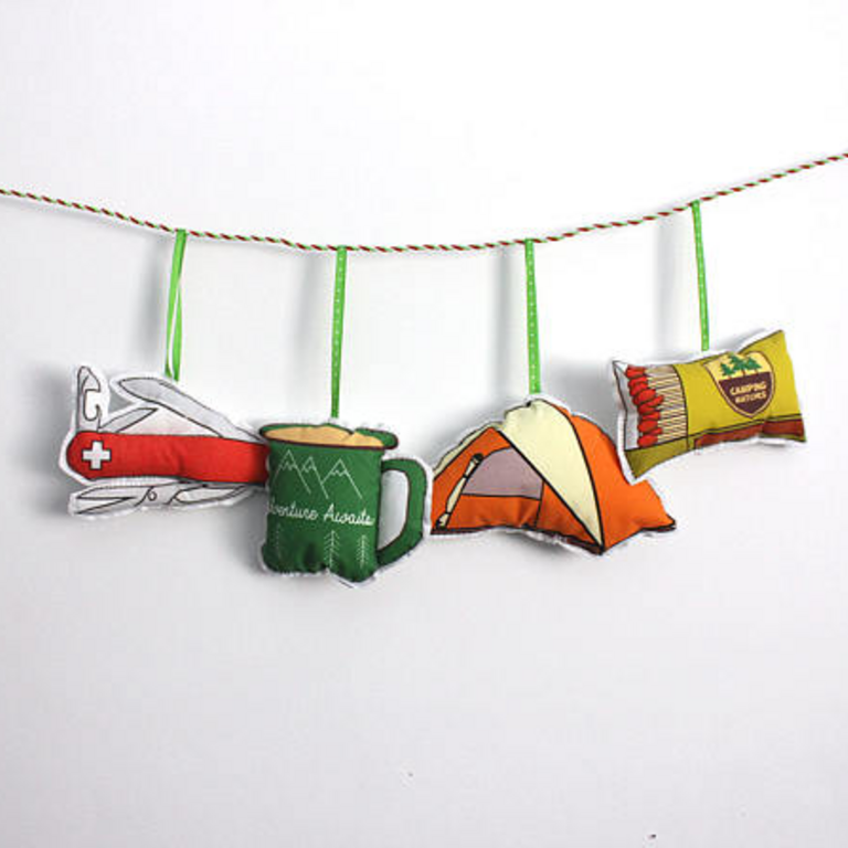 Creationz By Catherine Creationz By Catherine Camping Ornament Set