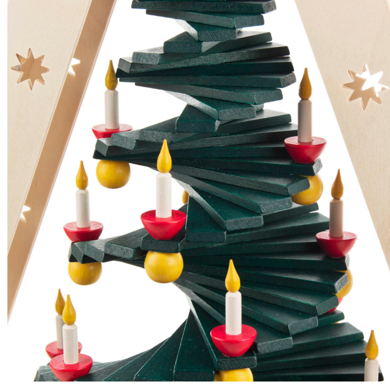 DS DS German Wooden Accordion Tree Arch LED