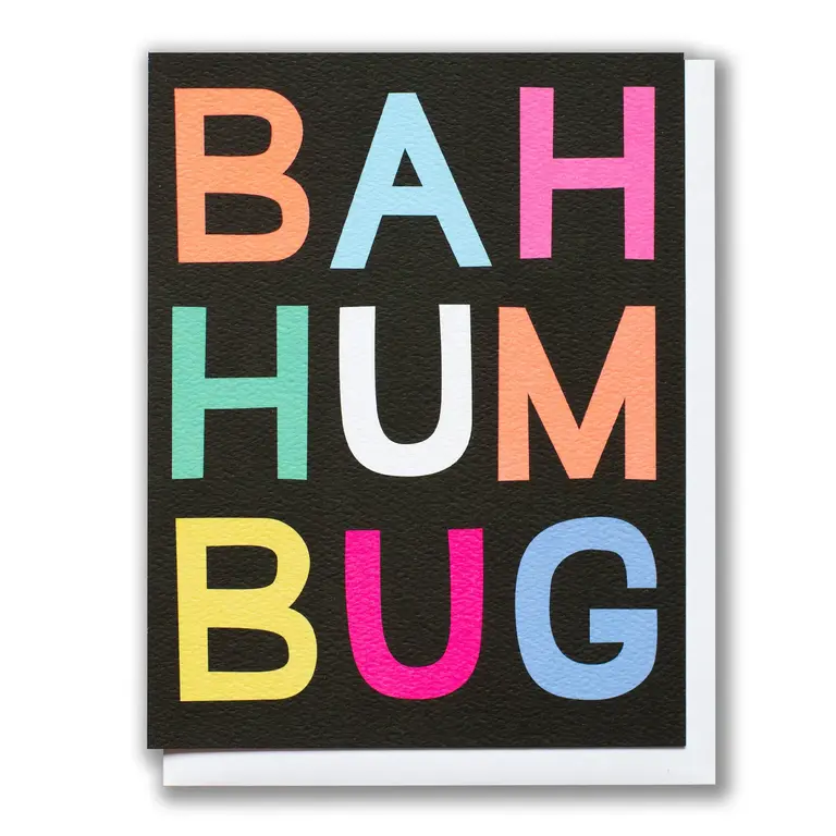 Banquet Workshop Banquet Workshop Bah Humbug Card