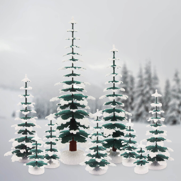 DS German Spruce Tree White 13.5cm