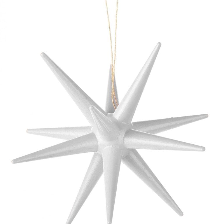 DS German Star Ornament-Silver