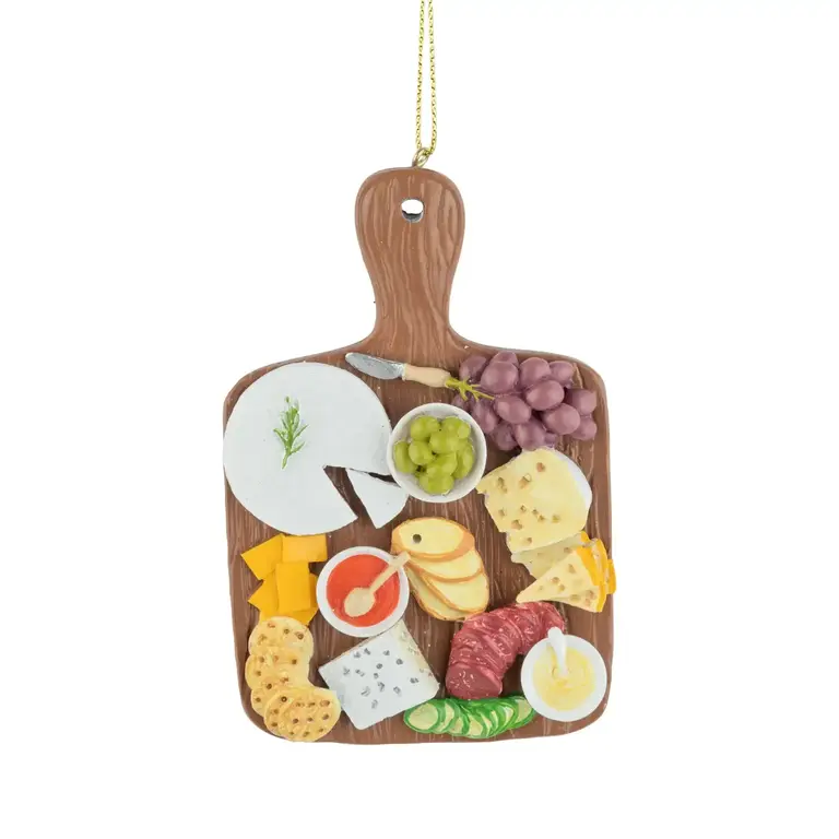 Silver Tree Silver Tree Resin Cheese Board Ornament 4.0"